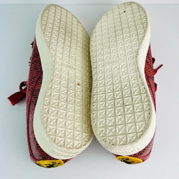 Puma Clyde” snakeskin print Lamborghini sneakers - Picture 7 of 7